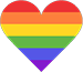 Rainbow Heart logo